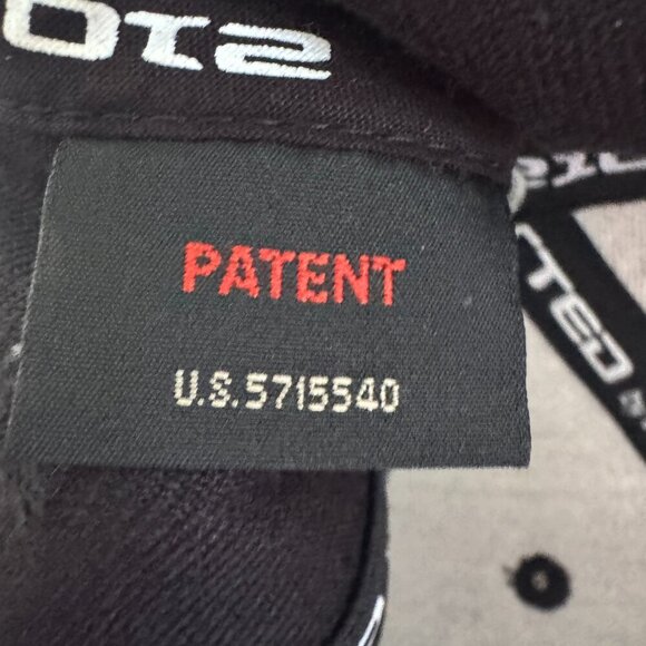 DNA Skull Star Flexfit 210 Fitted Hat 7 1/4 - 7 5/8 Black Embroidered Logo - Picture 6 of 8